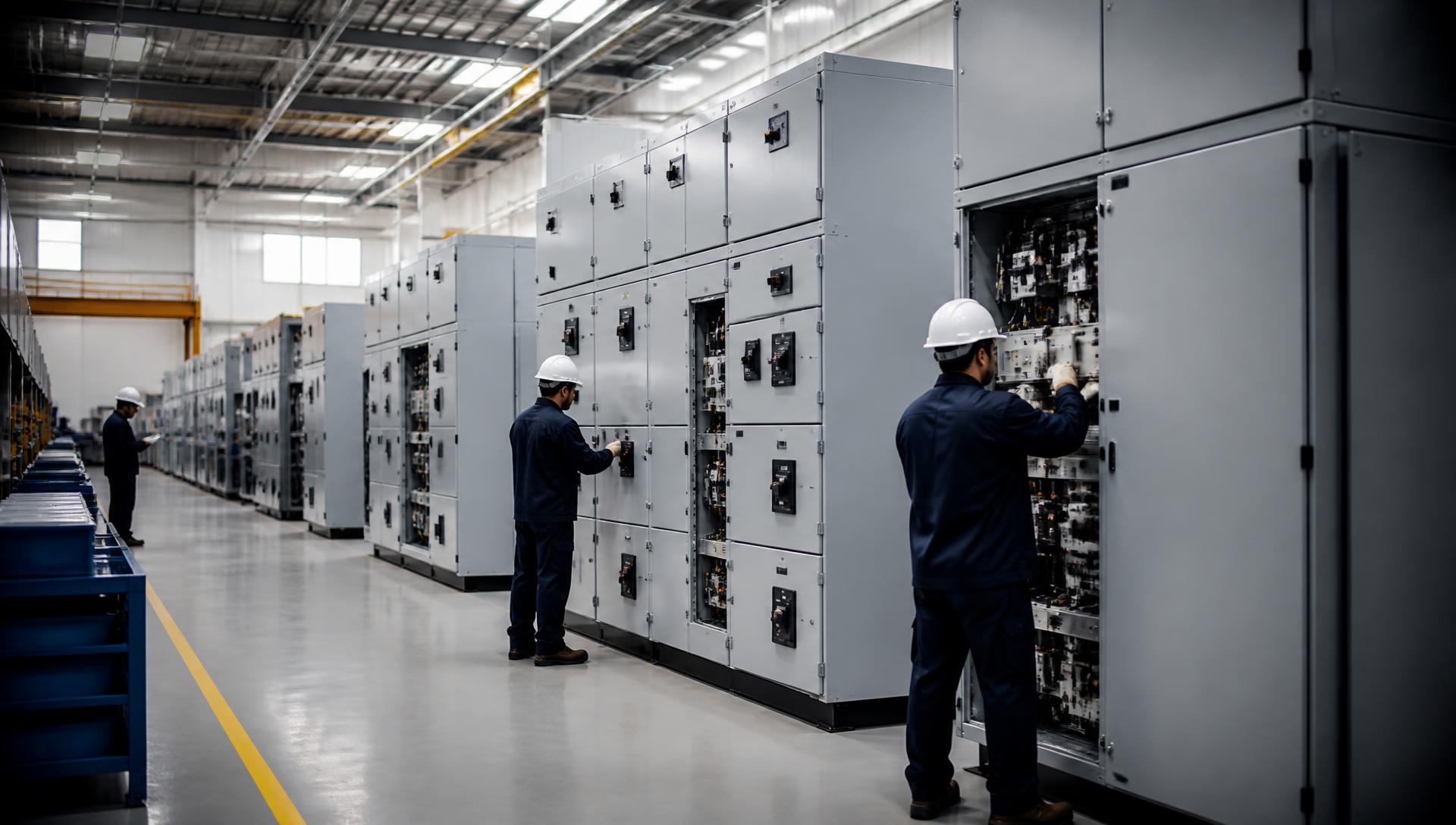 宇晶電機配電盤製造廠區